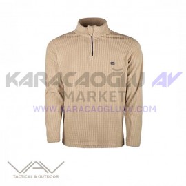 VAV Polsw-04 Sweatshirt Bej VAV Polsw-04 Sweatshirt Bej