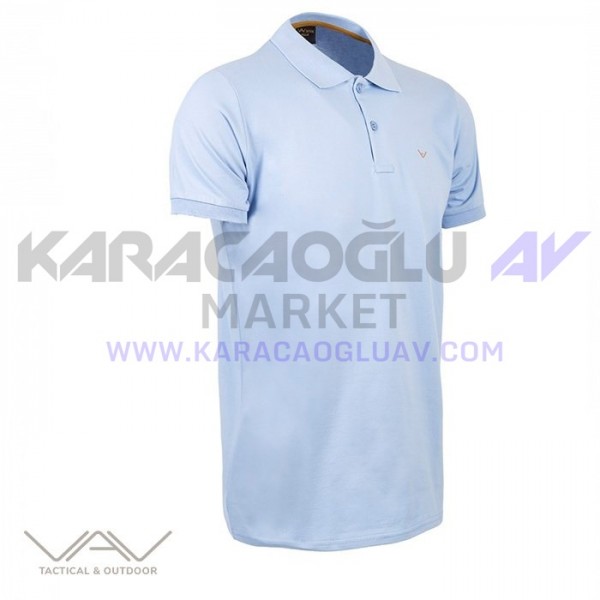 VAV Baselac-01 Kısa Kol Tişört Mavi 