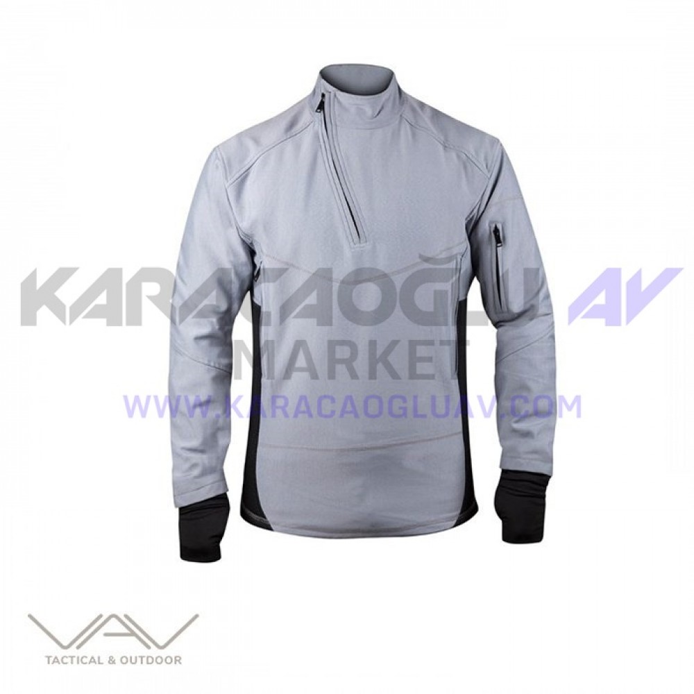 VAV Combat-02 Tişört Sweatshirt Gri