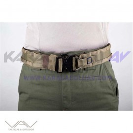 VAV BTAC01 Çelik Tokalı Taktik Kemer Bej VAV BTAC01 Çelik Tokalı Taktik Kemer Bej