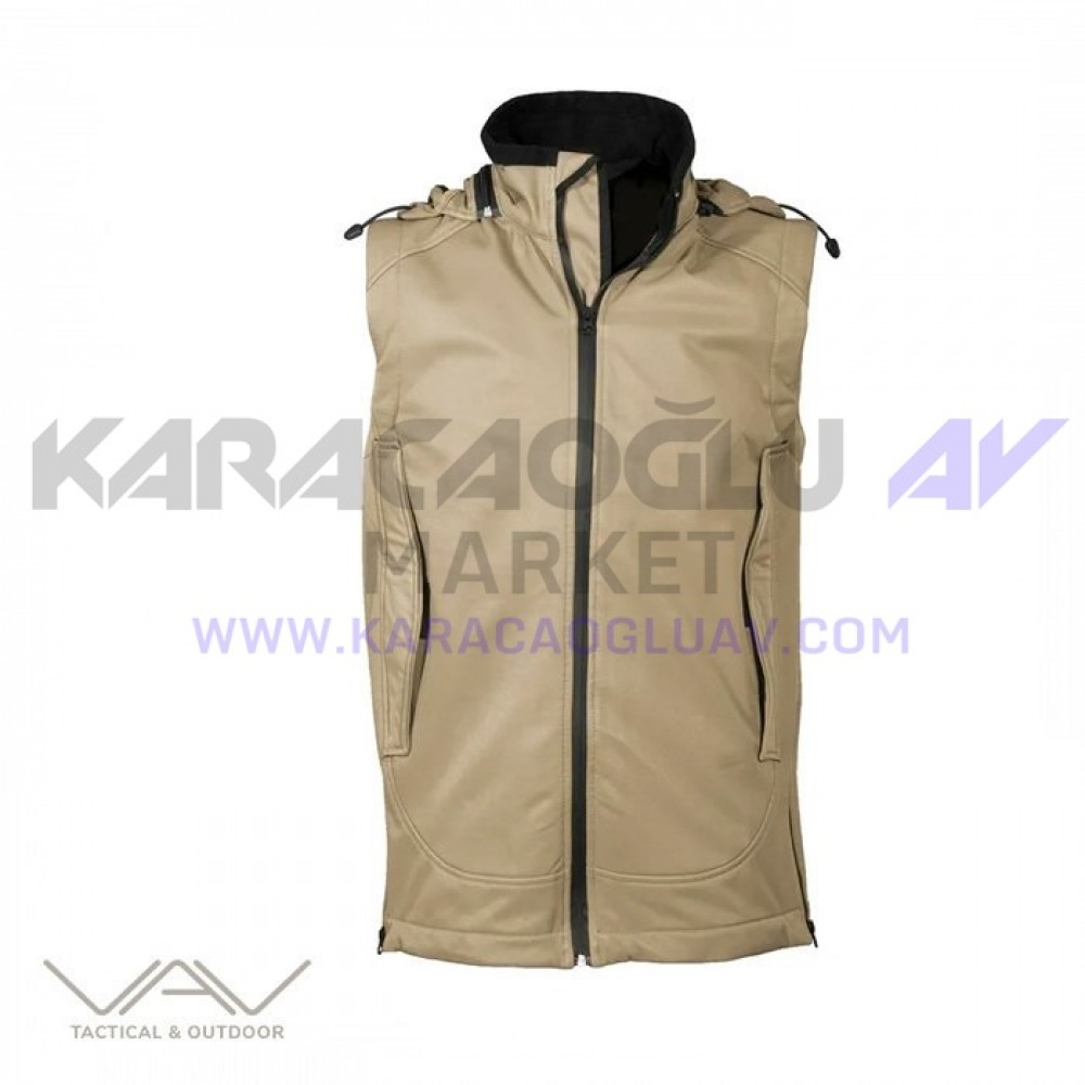 VAV Softshell Yelek Bej