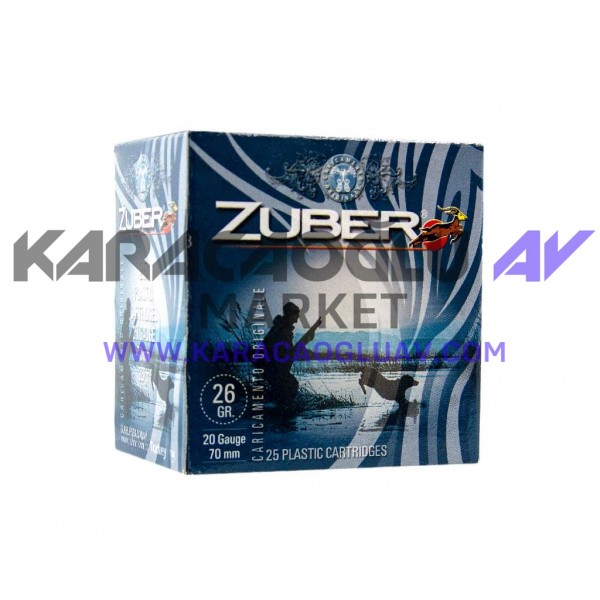 ZUBER 20 CAL 26 GR AV FİŞEĞİ