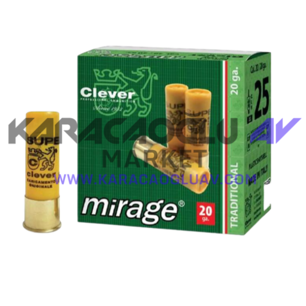 MİRAGE CLEVER 20 CAL 28 GR AV FİŞEĞİ