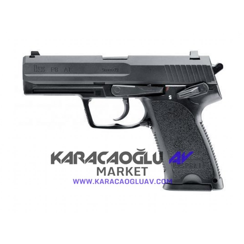 Heckler & Koch P8 A1 Blowback 6 mm Airsoft Tabanca (Green Gas)