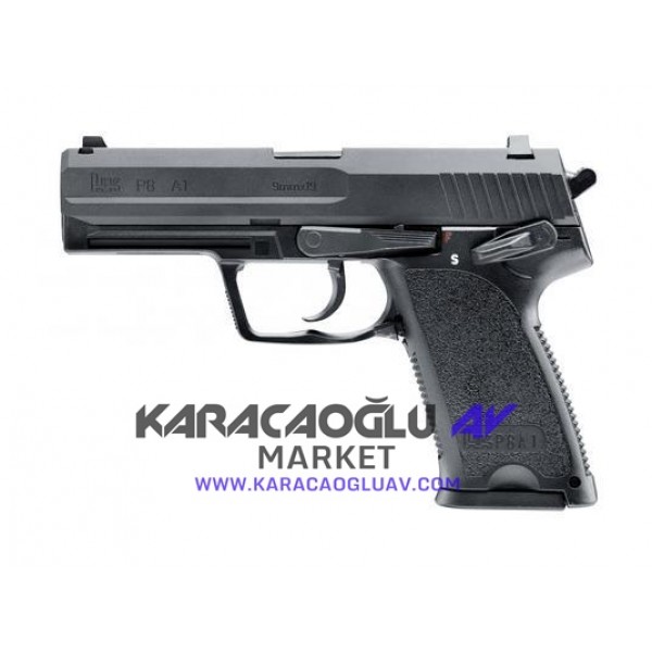 Heckler & Koch P8 A1 Blowback 6 mm Airsoft Tabanca (Green Gas)