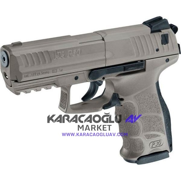 Heckler & Koch P30 FDE 4,5 mm Havalı Tabanca