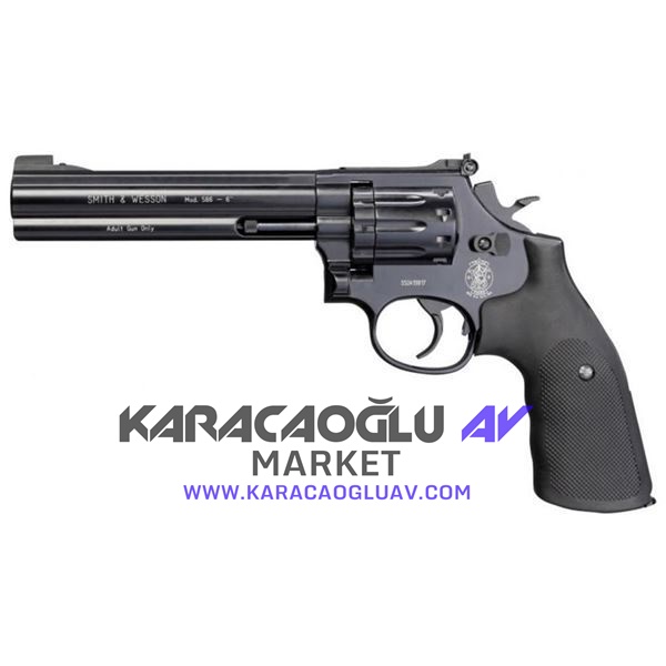 Smith & Wesson Model 586 6" 4,5 mm Havalı Tabanca