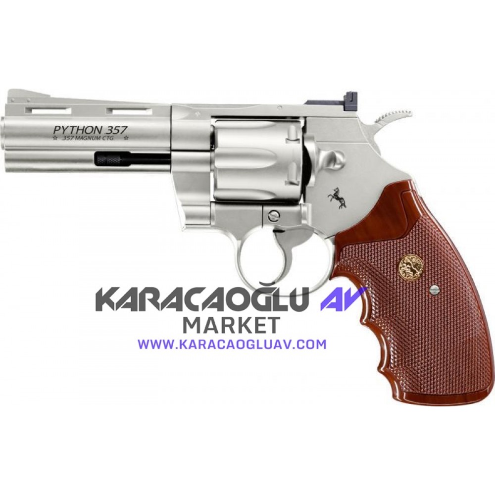 Colt Python 357 Magnum 4" Nikel Havalı Tabanca