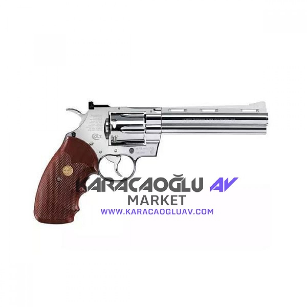 Colt Python 357 Magnum 6" Nikel Havalı Tabanca