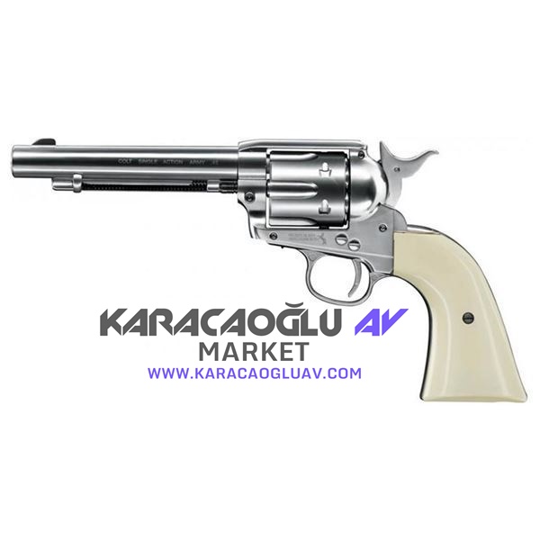 UMAREX Colt Saa 45 4,5MM - Nikel - Havalı Tabanca