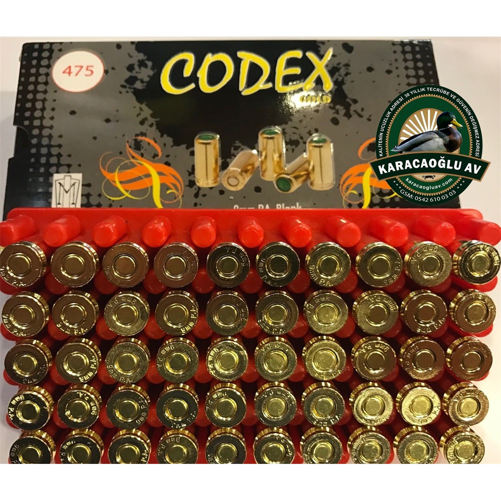 CODEX 500 BAR SES MERMİSİ