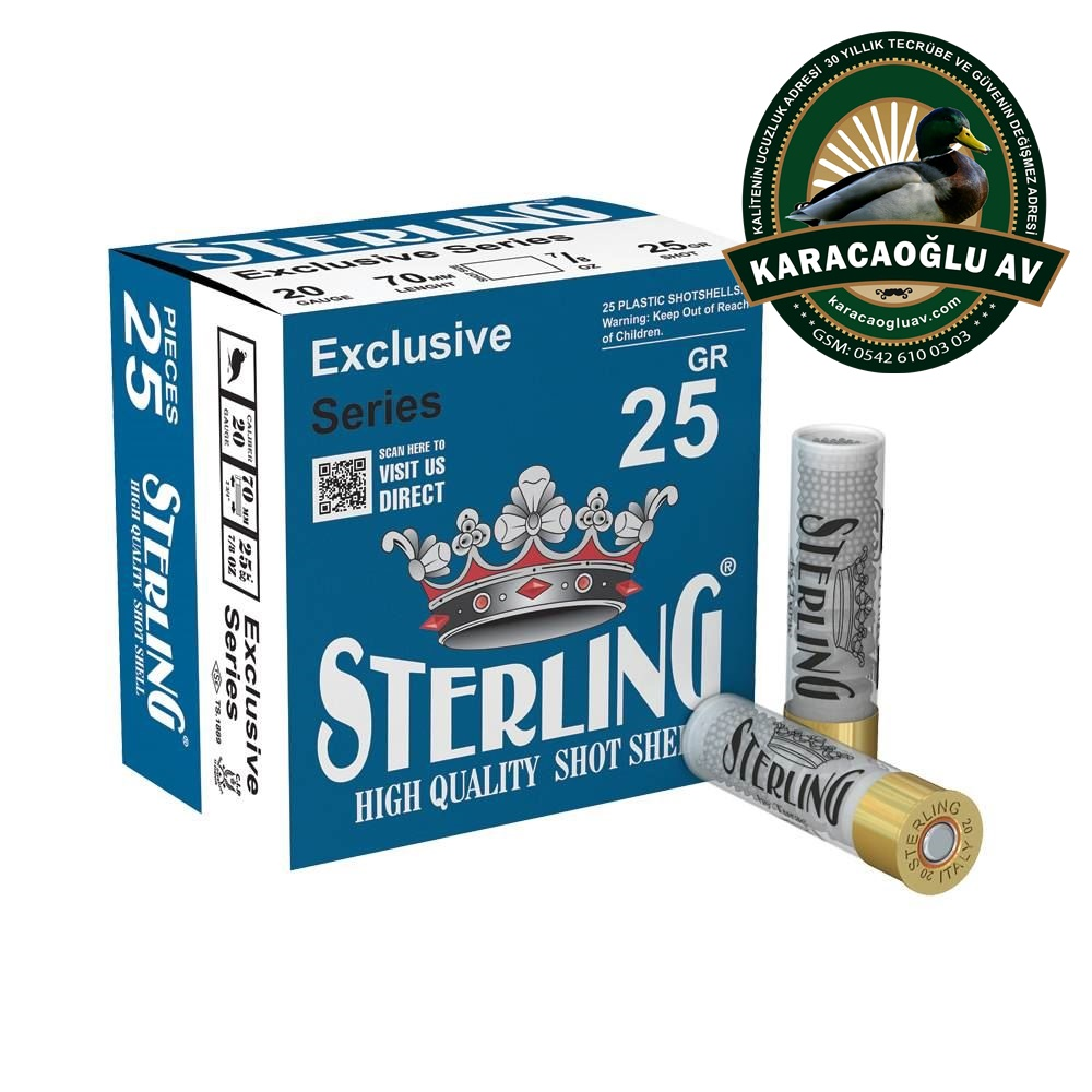 STERLİNG 20 CALİBLE SAÇMA 25 GR