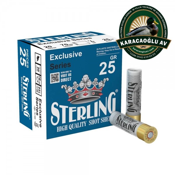 STERLİNG 20 CALİBLE SAÇMA 25 GR